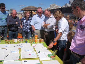 Meteen al lekker bezig !