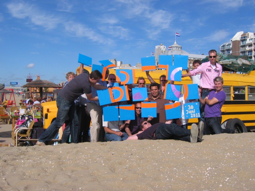 Samen als Team gemaakt 